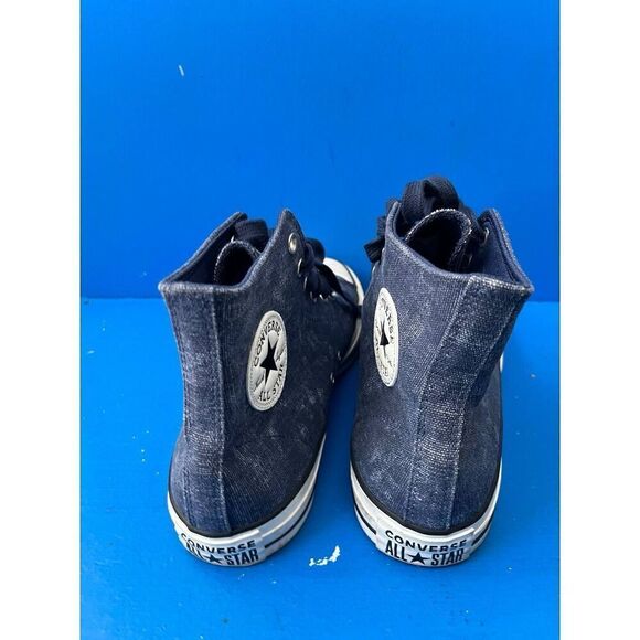 Converse Chuck Taylor All Star Hi Mens Size 11 Blue Denim High Top Shoes Sneaker - Picture 3 of 6